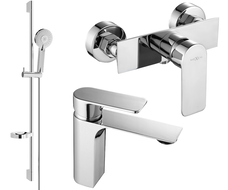 Mexen Alexa DS40 zestaw prysznicowy, chrom - 71204DS40-00