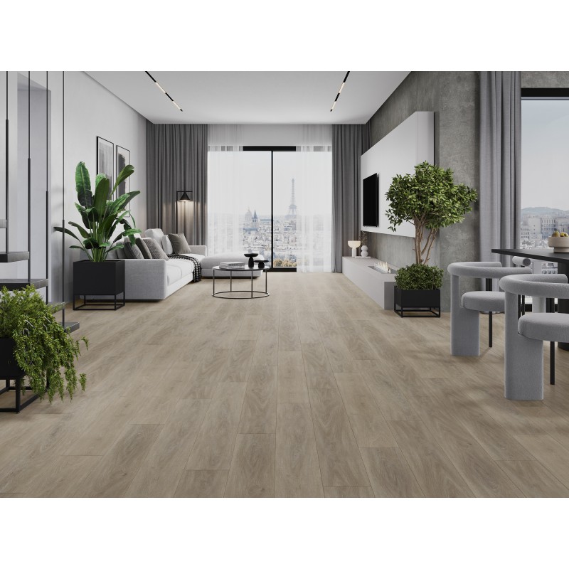 Mexen Parkland panele winylowe 1240 x 182 mm SPC 6,5 mm, podkład IXPE 1,5 mm, 4 V-Fuga, Dąb - F1024-1240-182-505-4V1-01