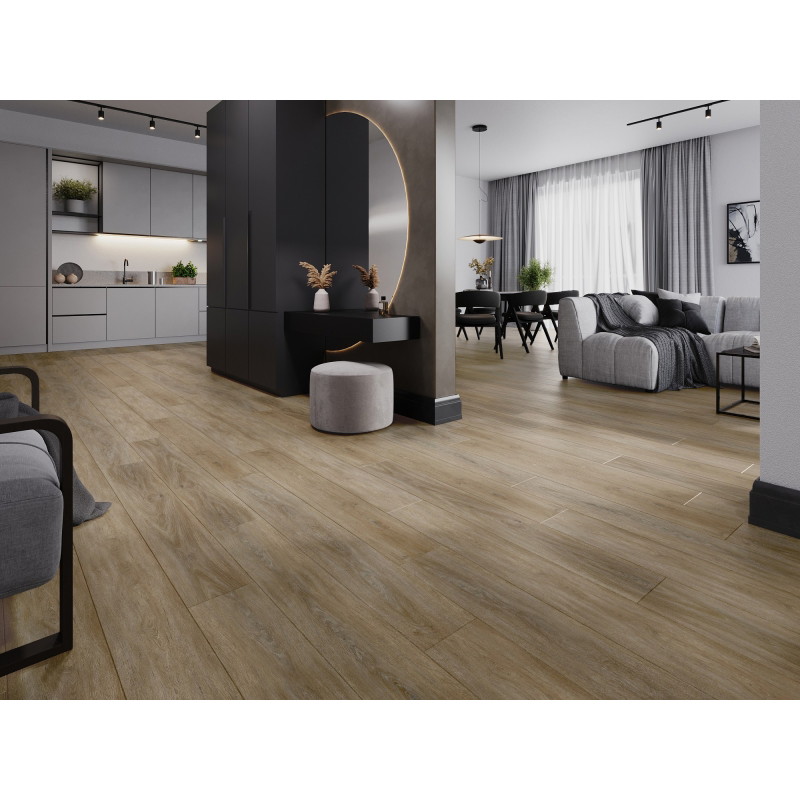 Mexen Palermo panele winylowe 1240 x 182 mm SPC 6,5 mm, podkład IXPE 1,5 mm, 4 V-Fuga, Dąb - F1025-1240-182-505-4V1-01