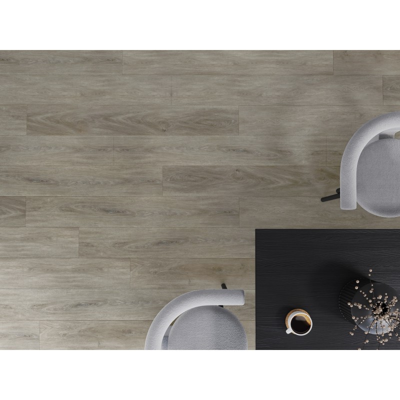 Mexen La Porte panele winylowe 1240 x 182 mm SPC 6,5 mm, podkład IXPE 1,5 mm, 4 V-Fuga, Dąb - F1026-1240-182-505-4V1-01