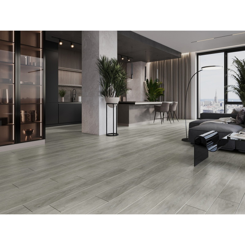 Mexen Redmond panele winylowe 1240 x 182 mm SPC 6,5 mm, podkład IXPE 1,5 mm, 4 V-Fuga, Dąb - F1027-1240-182-505-4V1-01