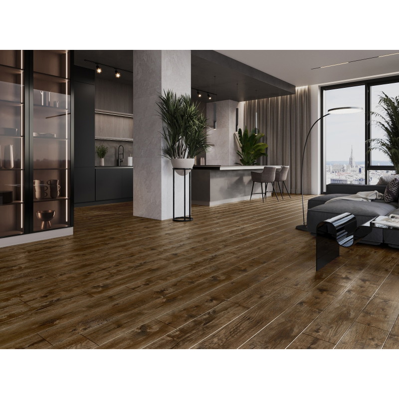 Mexen Mount Vernon panele winylowe 1240 x 182 mm SPC 6,5 mm, podkład IXPE 1,5 mm, 4 V-Fuga, Dąb - F1029-1240-182-505-4V1-02