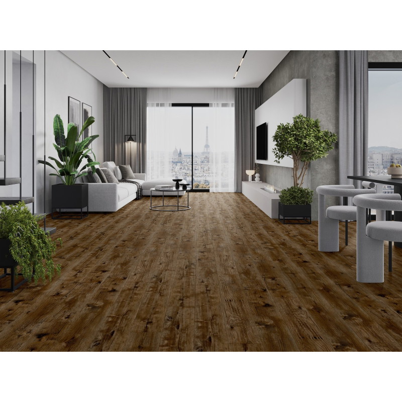 Mexen Mount Vernon panele winylowe 1240 x 182 mm SPC 6,5 mm, podkład IXPE 1,5 mm, 4 V-Fuga, Dąb - F1029-1240-182-505-4V1-02