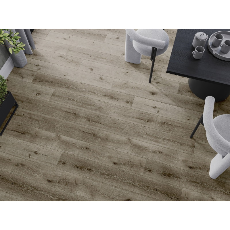 Mexen Kansas panele winylowe 1240 x 182 mm SPC 6,5 mm, podkład IXPE 1,5 mm, 4 V-Fuga, Dąb - F1032-1240-182-505-4V1-01