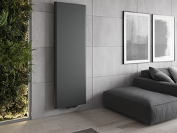 Mexen Flat VR20S grzejnik płytowy 2000 x 600 mm, podłączenie dolne środkowe, 1417 W, antracyt - W6VR20S-200-060-66
