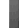 Mexen Line VR20SL grzejnik płytowy 1400 x 600 mm, podłączenie dolne środkowe, 1068 W, antracyt - W6VR20SL-140-060-66