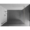 Mexen Kioto ścianka prysznicowa Walk-in 50 x 200 cm, transparent 8 mm, nikiel szczotkowany - 800-050-101-97-00
