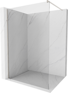 Mexen Kioto ścianka prysznicowa Walk-in 170 x 200 cm, transparent 8 mm, nikiel szczotkowany - 800-170-101-97-00