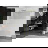 Mexen Kioto ścianka prysznicowa Walk-in 80 x 200 cm, transparent/szron 8 mm, złota szczotkowana - 800-080-101-55-35