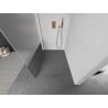 Mexen Kioto ścianka prysznicowa Walk-in 70 x 200 cm, transparent/szron 8 mm, miedź szczotkowana - 800-070-101-65-35