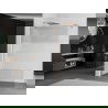 Mexen Kioto ścianka prysznicowa Walk-in 80 x 200 cm, transparent/szron 8 mm, miedź szczotkowana - 800-080-101-65-35