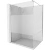 Mexen Kioto ścianka prysznicowa Walk-in 80 x 200 cm, transparent/szron 8 mm, nikiel szczotkowany - 800-080-101-97-35