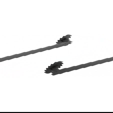 Mexen Tiber wieszak na ręcznik, czarny - 7050524-70