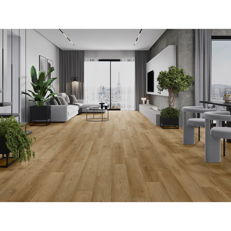 Mexen Sunset Hills panele winylowe 1240 x 182 mm SPC 6,5 mm, podkład IXPE 1,5 mm, 4 V-Fuga, Dąb - F1037-1240-182-505-4V1-01