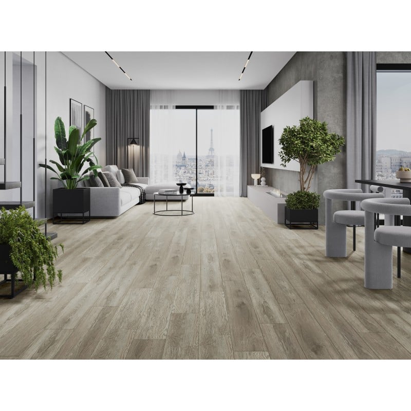 Mexen Sky Valley panele winylowe 1240 x 182 mm SPC 6,5 mm, podkład IXPE 1,5 mm, 4 V-Fuga, Dąb - F1040-1240-182-505-4V1-01
