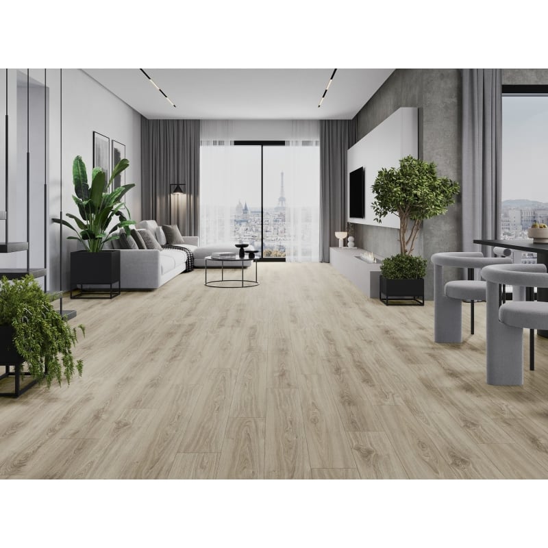 Mexen Madison panele winylowe 1240 x 182 mm SPC 6,5 mm, podkład IXPE 1,5 mm, 4 V-Fuga, Dąb - F1045-1240-182-505-4V1-01