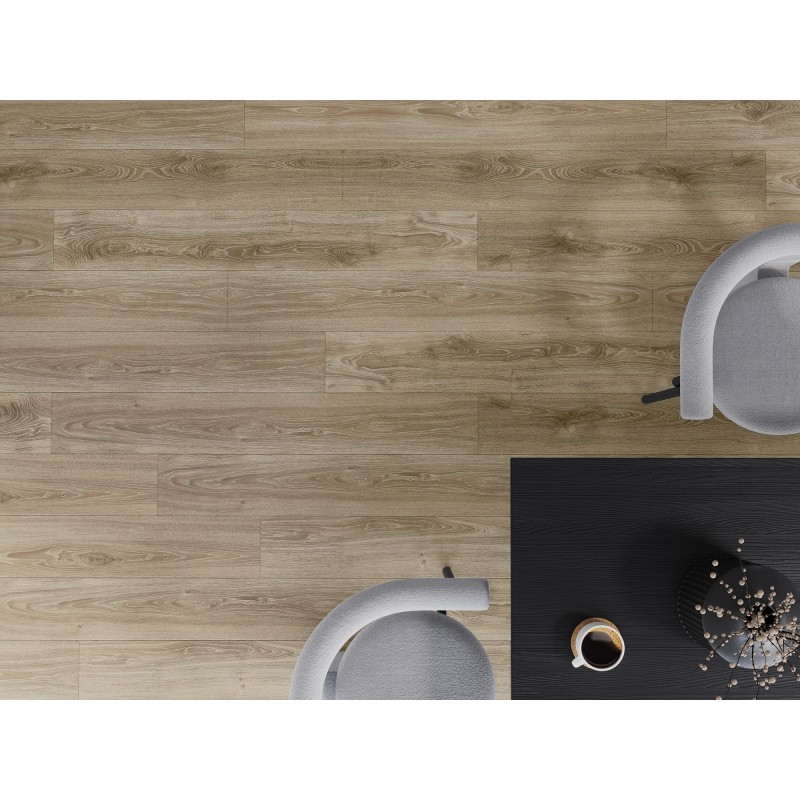 Mexen Fort Valley panele winylowe 1240 x 182 mm SPC 6,5 mm, podkład IXPE 1,5 mm, 4 V-Fuga, Dąb - F1046-1240-182-505-4V1-01