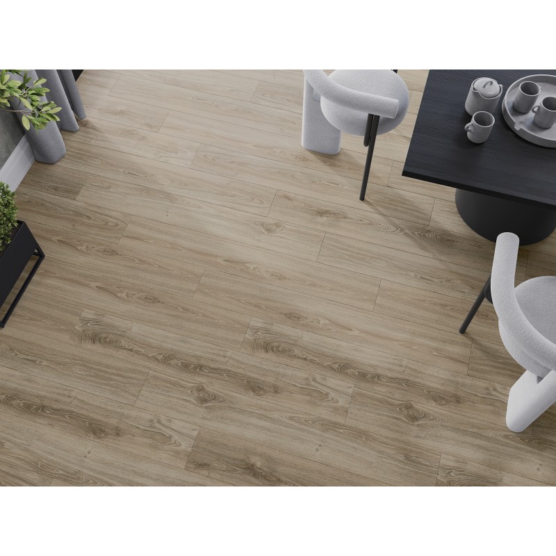 Mexen Fort Valley panele winylowe 1240 x 182 mm SPC 6,5 mm, podkład IXPE 1,5 mm, 4 V-Fuga, Dąb - F1046-1240-182-505-4V1-01