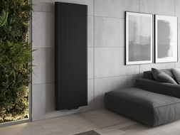Mexen Line VR20SL grzejnik płytowy 1600 x 300 mm, podłączenie dolne środkowe, 596 W, czarny - W6VR20SL-160-030-70