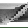 Mexen Kioto ścianka prysznicowa Walk-in 110 x 200 cm, lustro 8 mm, gun gray szczotkowany - 800-110-101-66-50