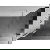 Mexen Kioto ścianka prysznicowa Walk-in 110 x 200 cm, czarna kratka 8 mm, nikiel szczotkowany - 800-110-101-97-77