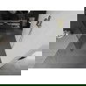 Mexen Kioto ścianka prysznicowa wolnostojąca 160 x 200 cm, transparent 8 mm, złota szczotkowana - 800-160-002-55-00