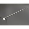 Mexen Kioto ścianka prysznicowa Walk-in 70 x 200 cm, czarna kratka 8 mm, nikiel szczotkowany - 800-070-101-97-77