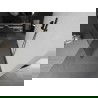 Mexen Kioto ścianka prysznicowa wolnostojąca 120 x 200 cm, transparent 8 mm, gun gray szczotkowany - 800-120-002-66-00
