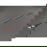 Mexen Kioto ścianka prysznicowa wolnostojąca 125 x 200 cm, transparent 8 mm, miedź szczotkowana - 800-125-002-65-00