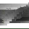 Mexen Kioto ścianka prysznicowa wolnostojąca 120 x 200 cm, grafit 8 mm, nikiel szczotkowany - 800-120-002-97-40