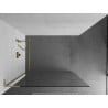 Mexen Kioto L ścianka prysznicowa Walk-in 50 x 200 cm, transparent, złota szczotkowana - 800-050-103-55-00
