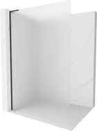 Mexen Kioto L ścianka prysznicowa Walk-in 70 x 200 cm, szron, czarna - 800-070-103-70-30