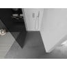 Mexen Kioto L ścianka prysznicowa Walk-in 90 x 200 cm, grafit, chrom - 800-090-103-01-40