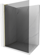 Mexen Kioto L ścianka prysznicowa Walk-in 110 x 200 cm, grafit, złota szczotkowana - 800-110-103-55-40