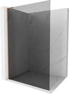 Mexen Kioto L ścianka prysznicowa Walk-in 70 x 200 cm, grafit, miedź szczotkowana - 800-070-103-65-40