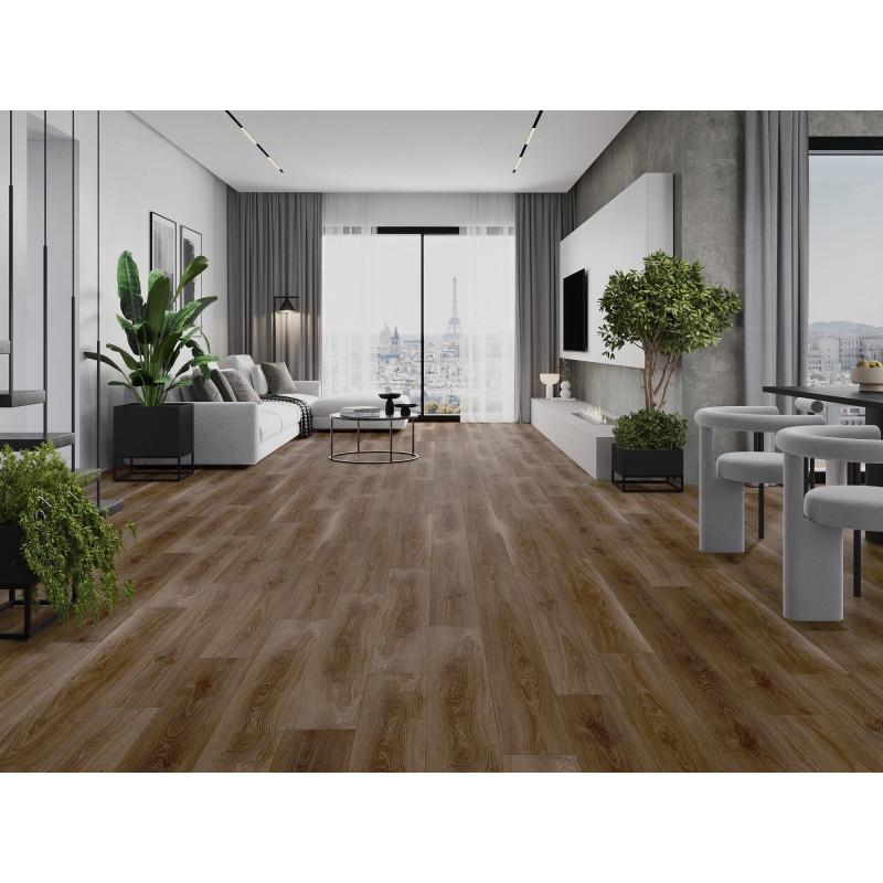 Mexen San Juan panele winylowe 1240 x 182 mm SPC 6,5 mm, podkład IXPE 1,5 mm, 4 V-Fuga, Dąb - F1049-1240-182-505-4V1-01