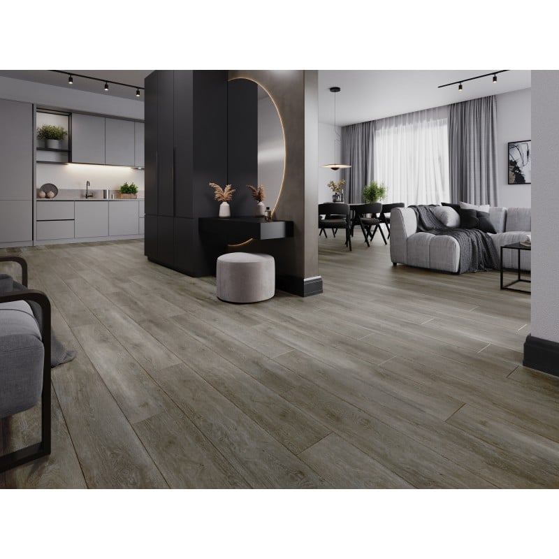 Mexen Sherwood panele winylowe 1240 x 182 mm SPC 6,5 mm, podkład IXPE 1,5 mm, 4 V-Fuga, Dąb - F1051-1240-182-505-4V1-01