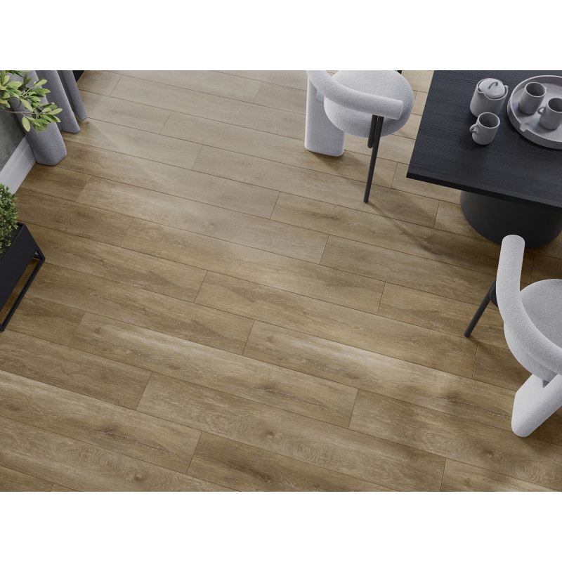 Mexen Clermont panele winylowe 1240 x 182 mm SPC 6,5 mm, podkład IXPE 1,5 mm, 4 V-Fuga, Dąb - F1053-1240-182-505-4V1-01