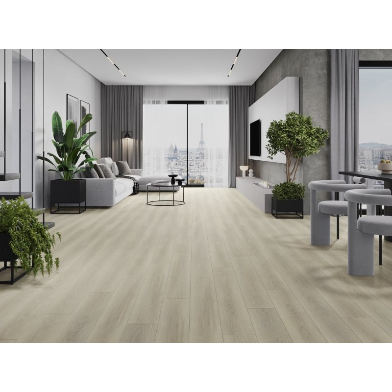 Mexen Concord panele winylowe 1240 x 182 mm SPC 6,5 mm, podkład IXPE 1,5 mm, 4 V-Fuga, Dąb - F1056-1240-182-505-4V1-01