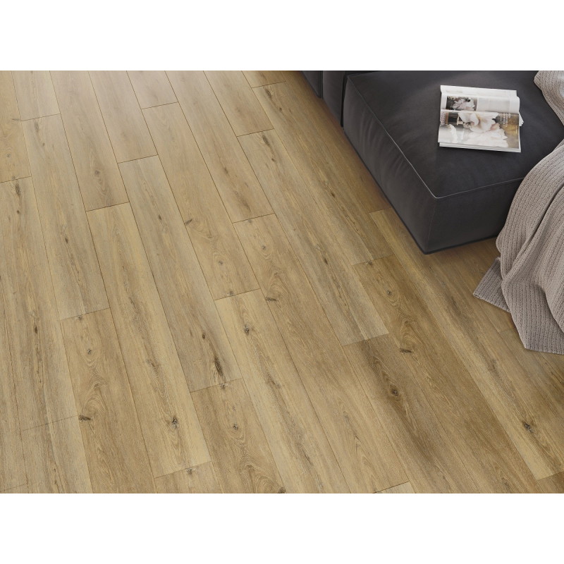 Mexen Sanford panele winylowe 1240 x 182 mm SPC 6,5 mm, podkład IXPE 1,5 mm, 4 V-Fuga, Dąb - F1059-1240-182-505-4V1-01