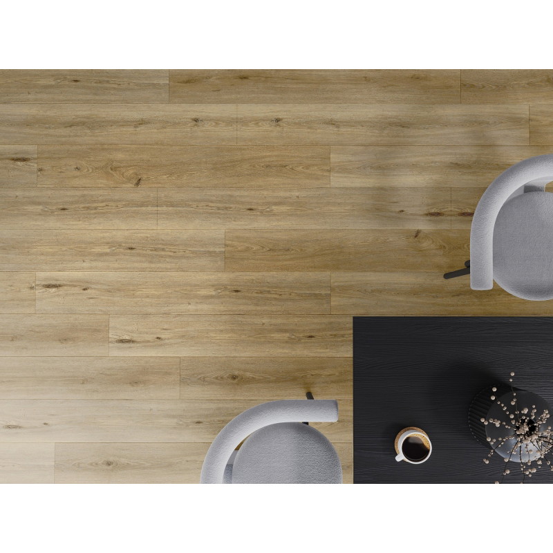 Mexen Sanford panele winylowe 1240 x 182 mm SPC 6,5 mm, podkład IXPE 1,5 mm, 4 V-Fuga, Dąb - F1059-1240-182-505-4V1-01