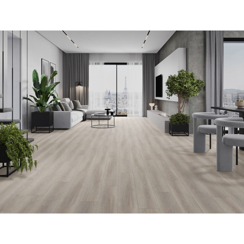 Mexen Wilson panele winylowe 1240 x 182 mm SPC 6,5 mm, podkład IXPE 1,5 mm, 4 V-Fuga, Dąb - F1058-1240-182-505-4V1-01