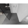 Mexen Kioto L ścianka prysznicowa Walk-in 60 x 200 cm, czarna ramka, chrom - 800-060-103-01-70