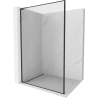 Mexen Kioto L ścianka prysznicowa Walk-in 70 x 200 cm, czarna ramka, czarna - 800-070-103-70-70