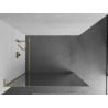 Mexen Kioto L ścianka prysznicowa Walk-in 80 x 200 cm, lustro, złota szczotkowana - 800-080-103-55-50