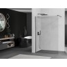 Mexen Kioto ścianka prysznicowa Walk-in 55 x 200 cm, transparent 8 mm, gun metal - 800-055-101-95-00