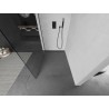 Mexen Kioto ścianka prysznicowa Walk-in 55 x 200 cm, transparent 8 mm, gun metal - 800-055-101-95-00