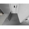Mexen Kioto ścianka prysznicowa Walk-in 70 x 200 cm, transparent/szron 8 mm, gun metal - 800-070-101-95-35