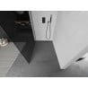 Mexen Kioto ścianka prysznicowa Walk-in 130 x 200 cm, grafit 8 mm, gun metal - 800-130-101-95-40