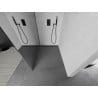 Mexen Kioto ścianka prysznicowa Walk-in 70 x 200 cm, lustro 8 mm, gun metal - 800-070-101-95-50